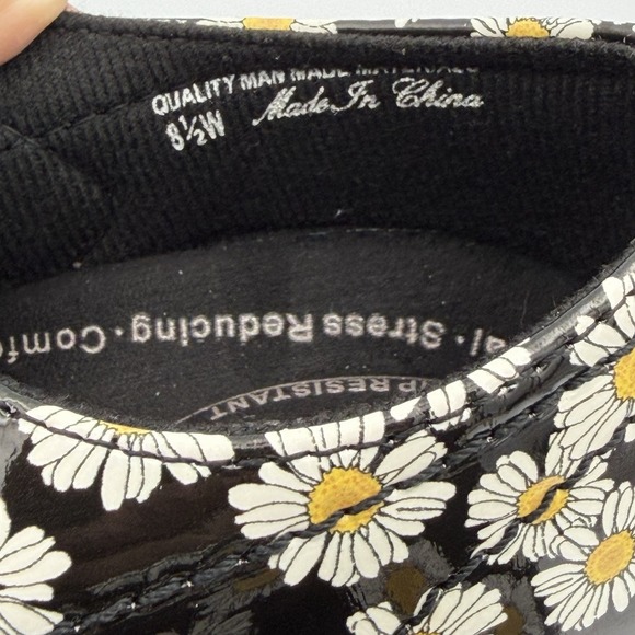Easy Works Easy Street Daisy Floral Mary Jane Comfort Shoes 8.5W Cottagecore - Picture 5 of 9